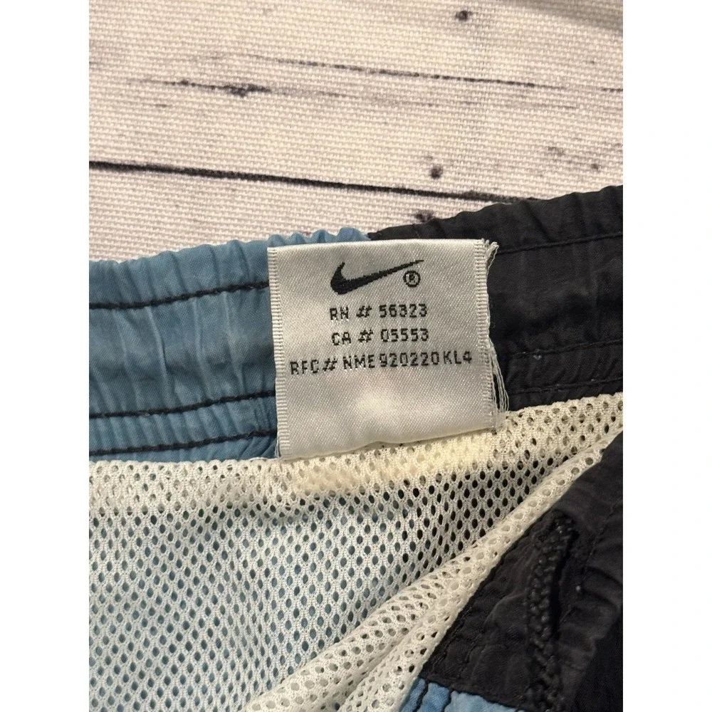 Vintage Nike Swim Short Trunk Youth Boys Size S (8) Spellout 80s 90s White Tag